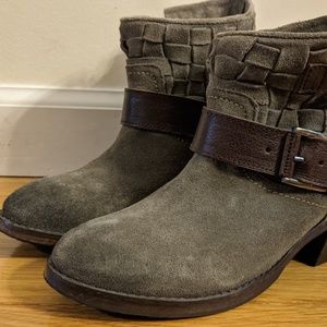 Adam Tucker for Me Too Sugar Woven Bootie- Gray